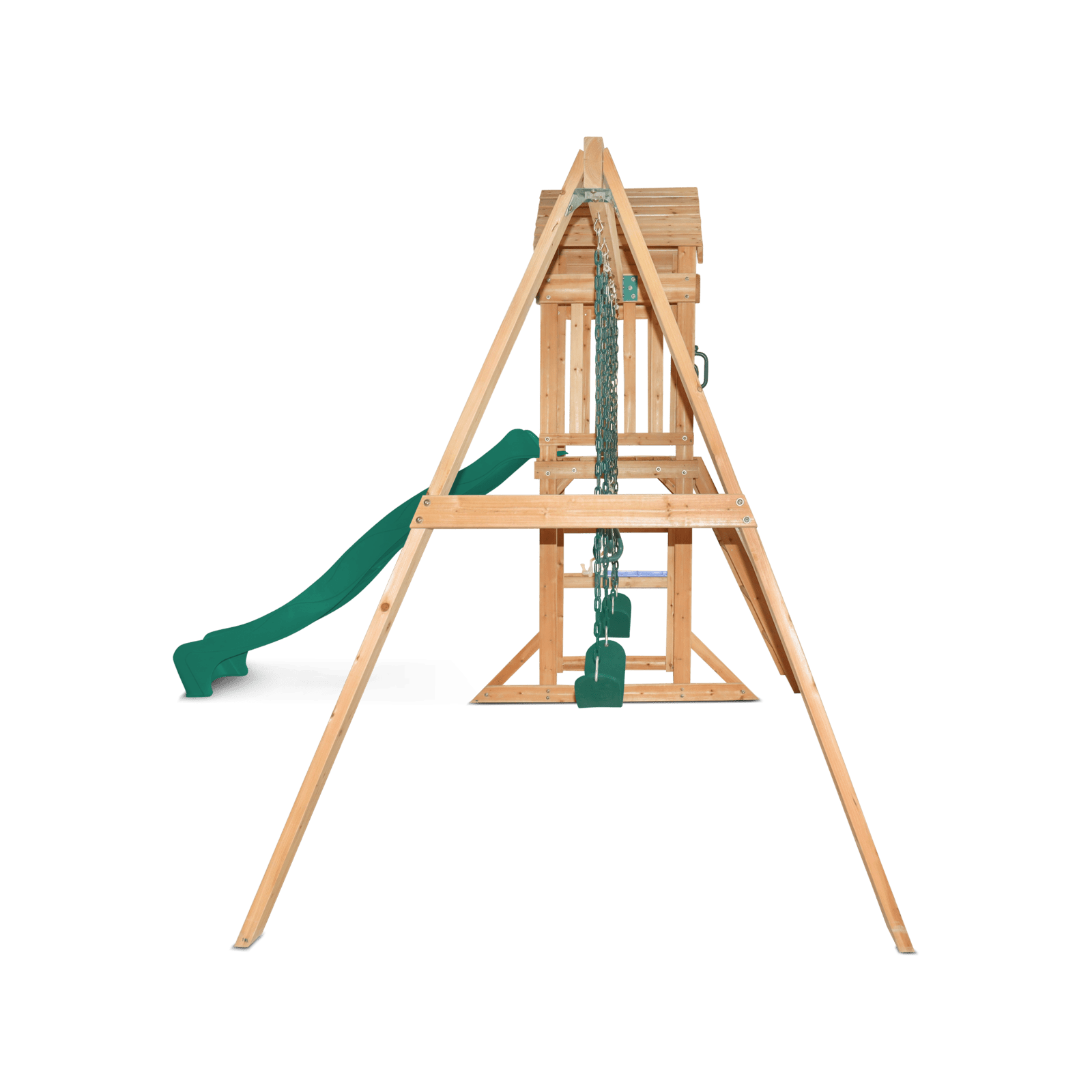 Lifespan Kids Albert Park Swing & Play Set with Green Slide Bunnings