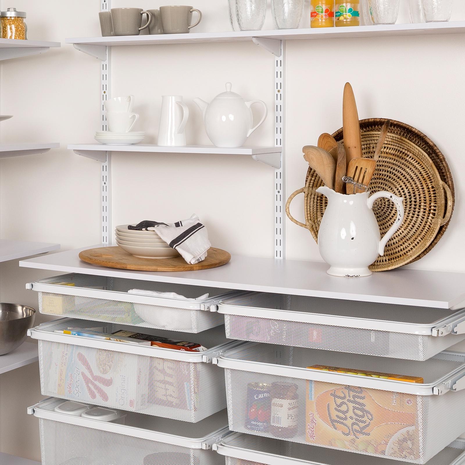 Flexi Storage 1200 x 400 x 16mm White Timber Shelf Bunnings New Zealand