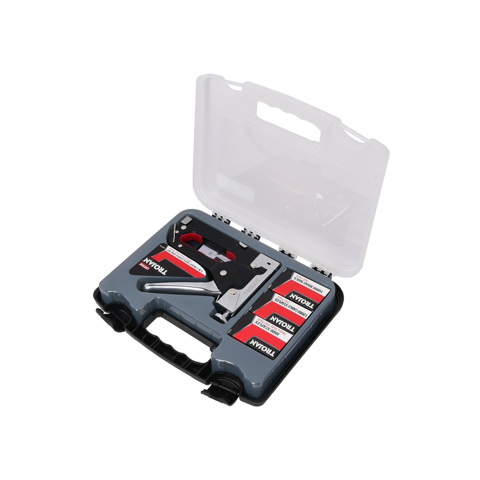 Trojan 3 In 1 Heavy Duty Staple Gun Set Bunnings New Zealand