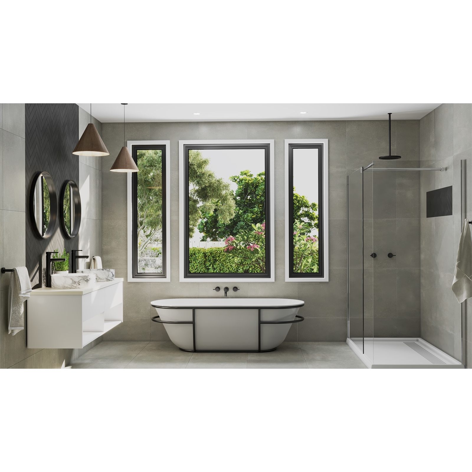 Rick McLean's Bathware Euro Frameless Panels Bunnings Australia