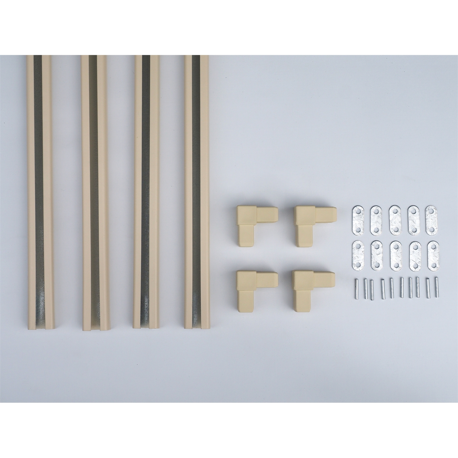 Matrix 2425 x 1220 x 28mm CChannel Frame Kit Smooth Cream (Colorbond