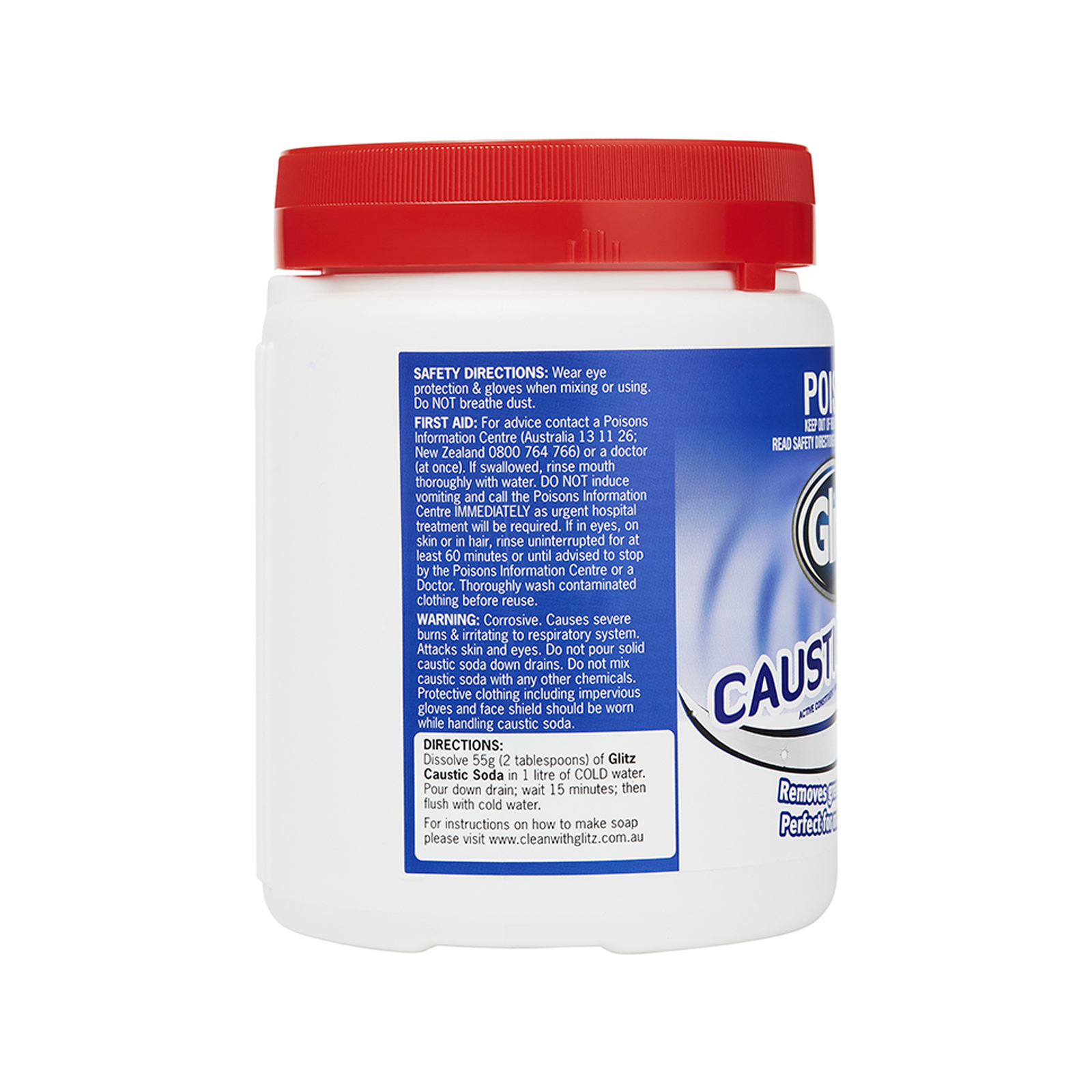 Glitz 500g Caustic Soda Bunnings Australia