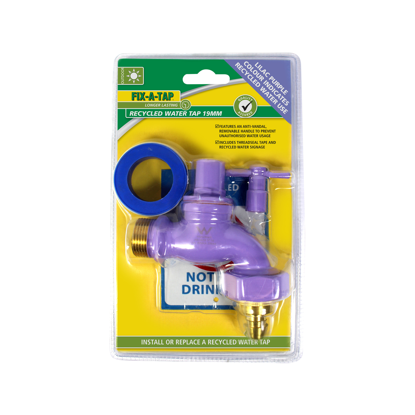 FIXATAP 19mm Recycled Water Tap Bunnings Australia