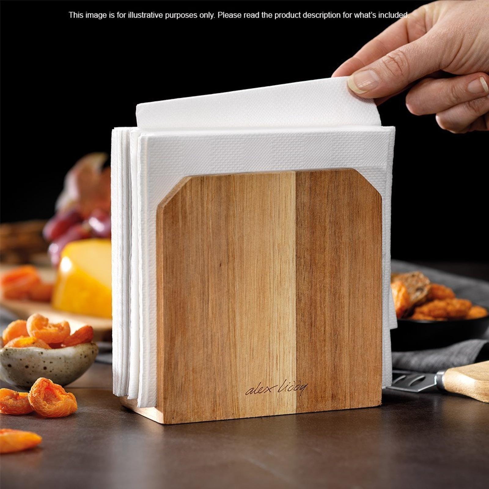 Alex Liddy Acacia Napkin & Serviette Holder Bunnings Australia