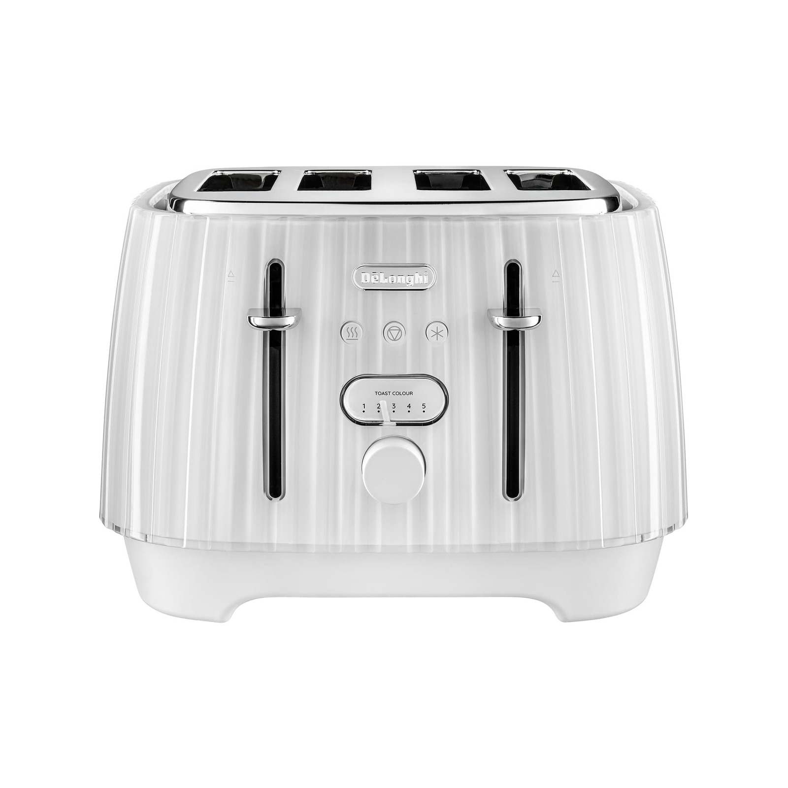 Delonghi Ballerina 4 Slice Toaster Opaline White Bunnings Australia