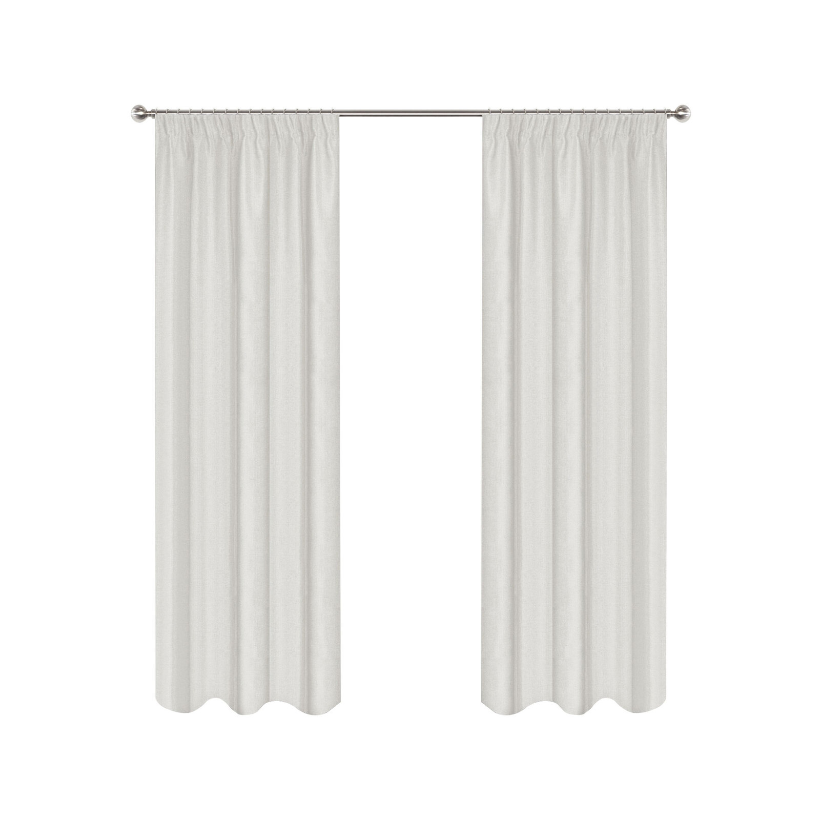Smart Home Products 230300 x 220cm Hilton Ivory Pencil Pleat Blockout