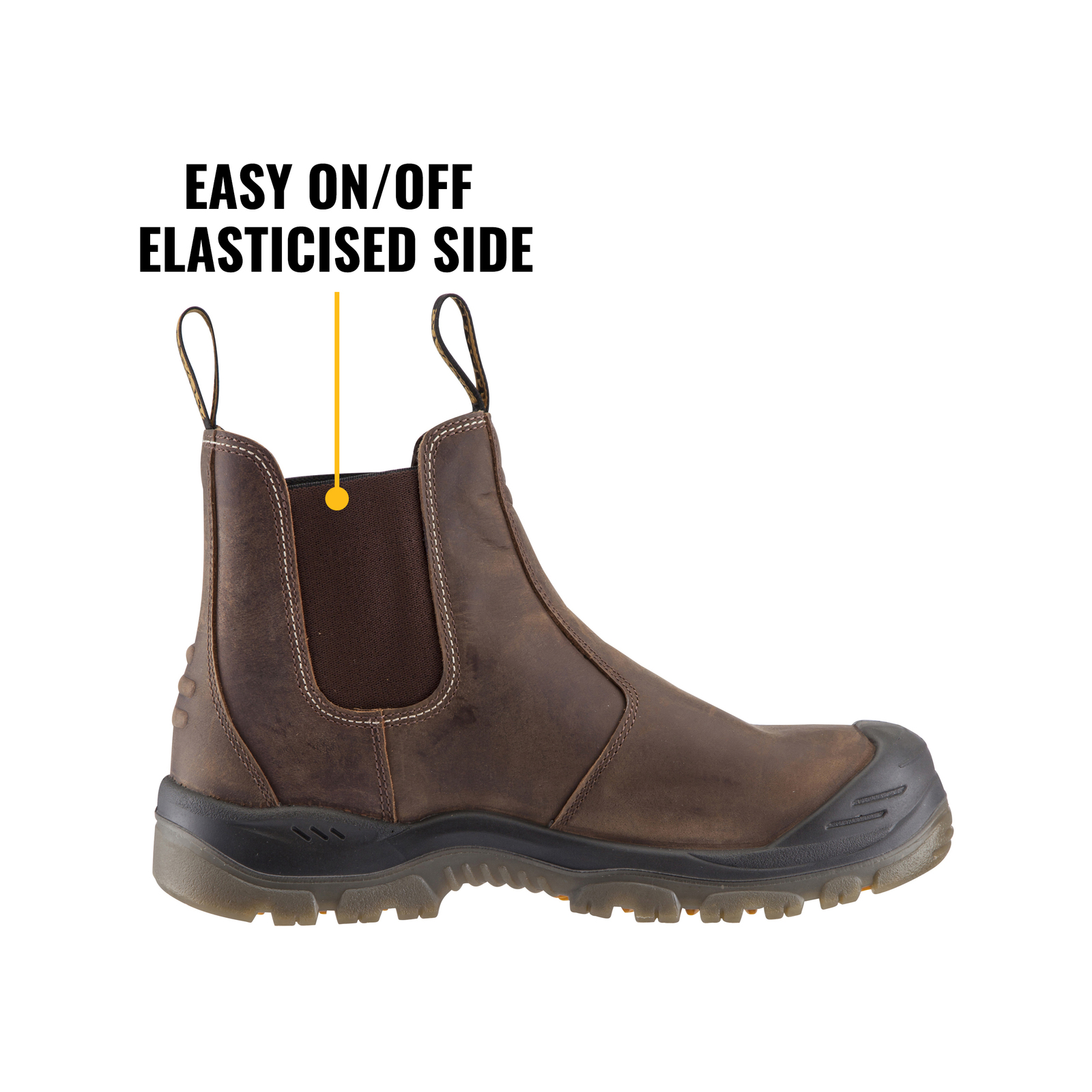 DeWALT Size 11 Brown Nitrogen Safety Work Boot Bunnings Australia