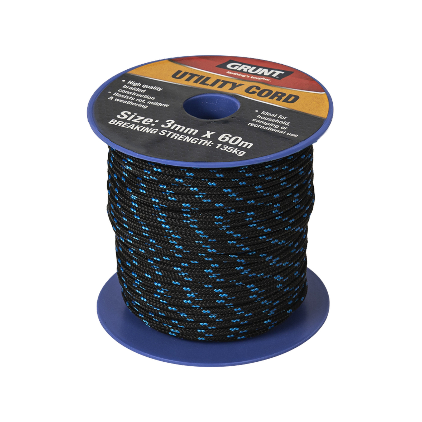 GRUNT 3mm x 60m Assorted Colour Utility Cord Bunnings Australia