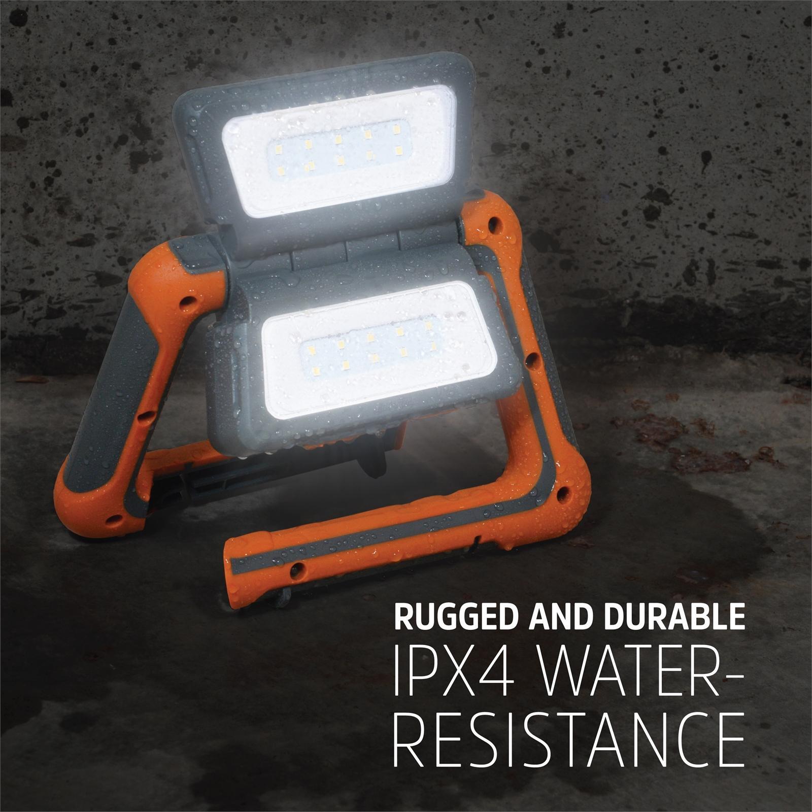 Energizer 1100 Lumen Hard Case Pro Panel Rechargeable Work Light Torch Bunnings Australia