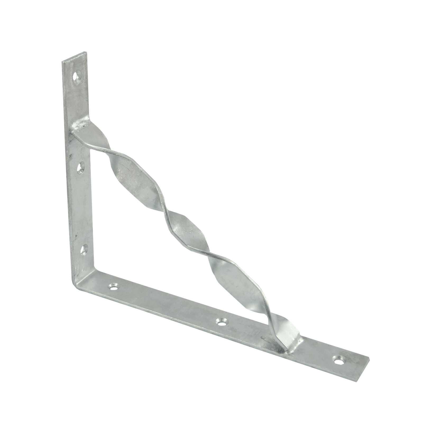 Carinya 250 x 200 x 30 x 3.5mm Galvanised Heavy Duty Stayed Twisted