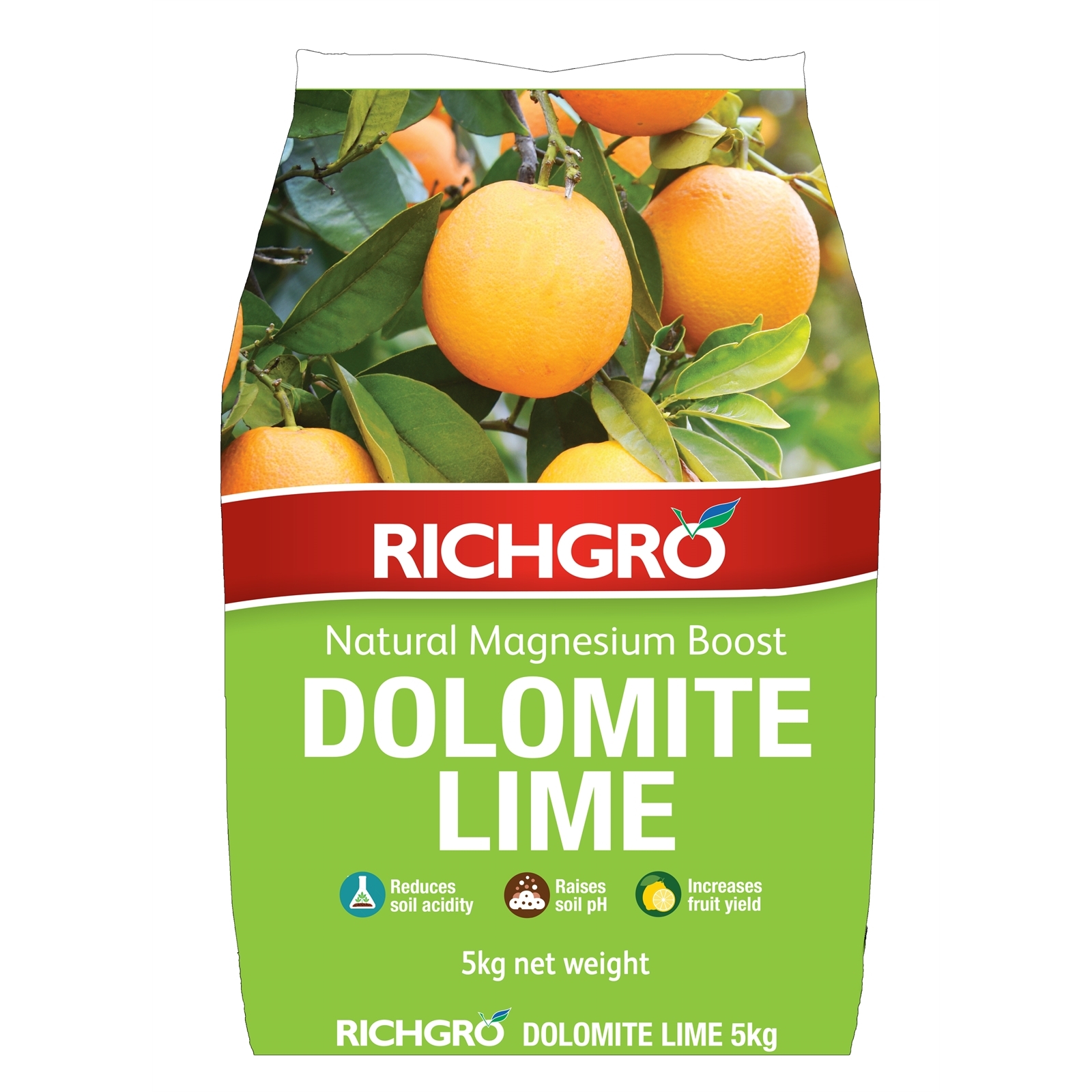 Richgro 5kg Natural Dolomite Lime Bunnings Australia