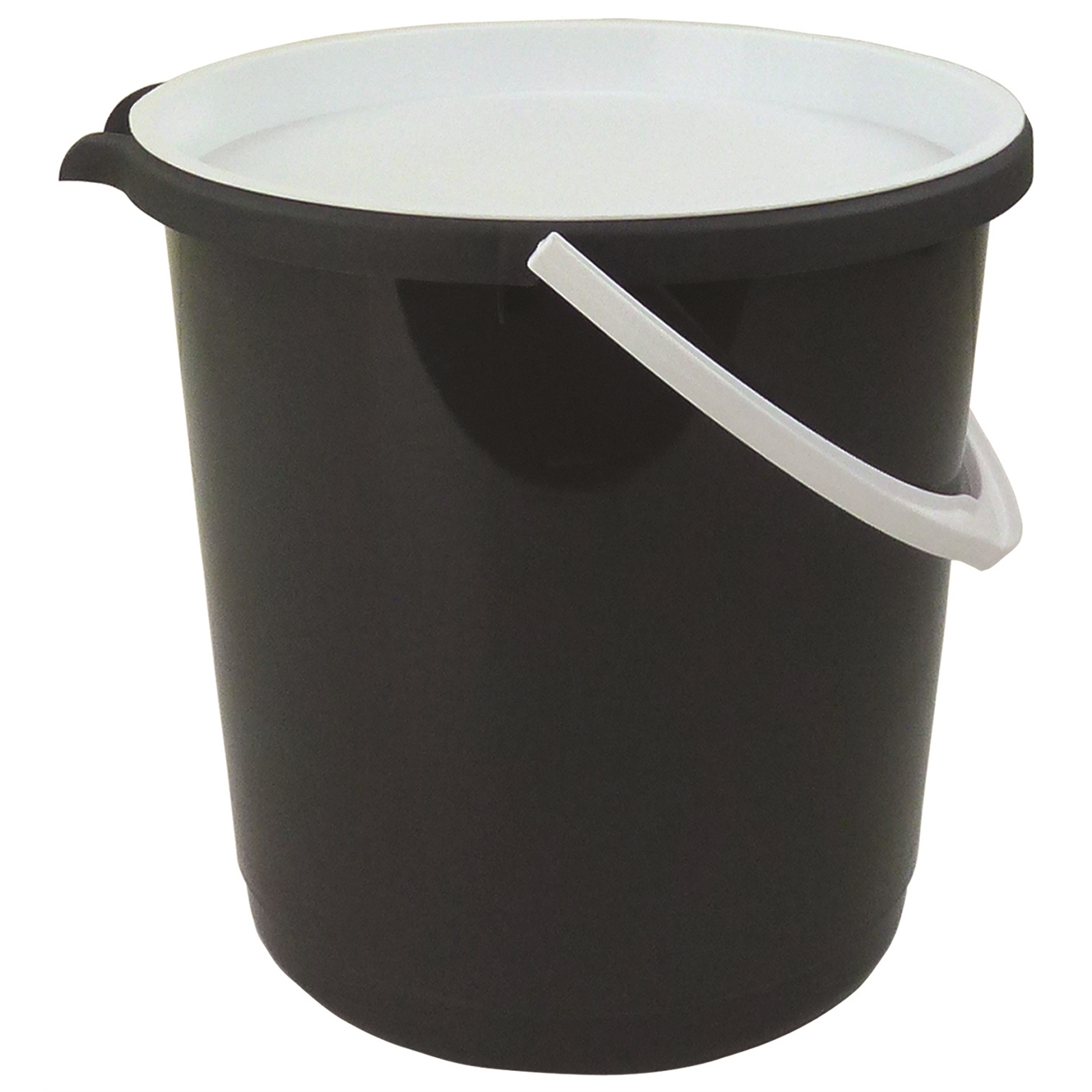 HomeLeisure 11L Charcoal Trend Bucket With Lid Bunnings Australia