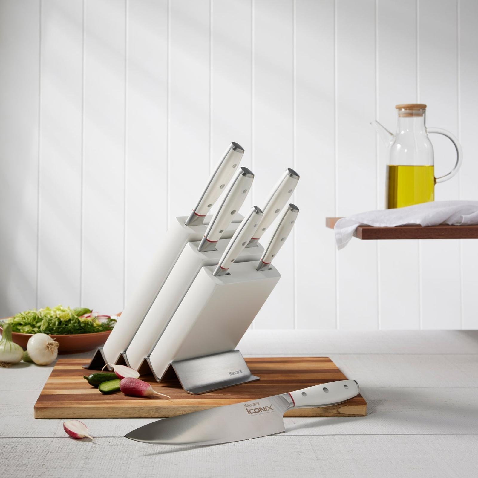 Baccarat iconiX Straub 7 Piece Knife Block Bunnings Australia