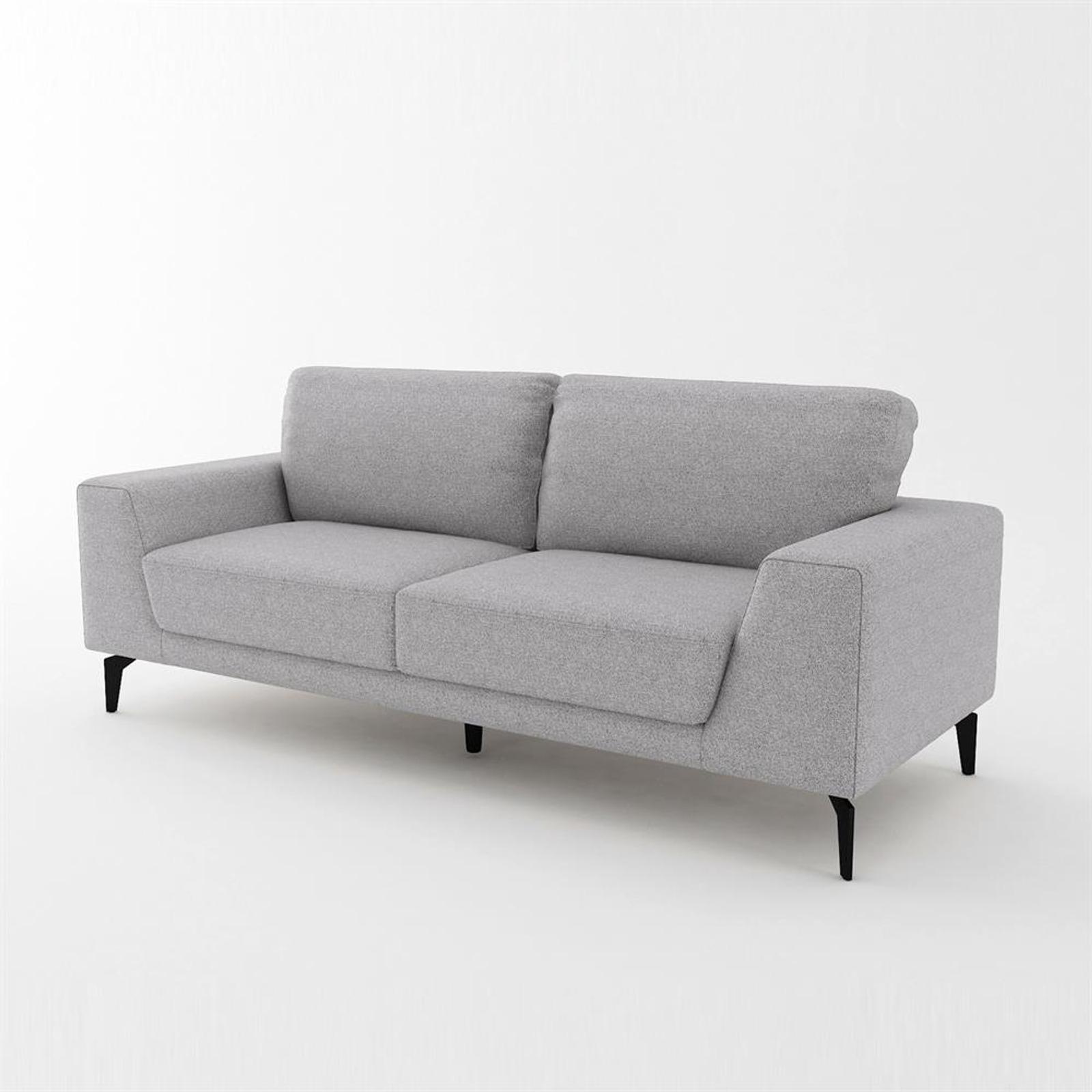 3+2 Seater Sofa Light Grey Colour Fabric Sofa Set Bunnings Australia
