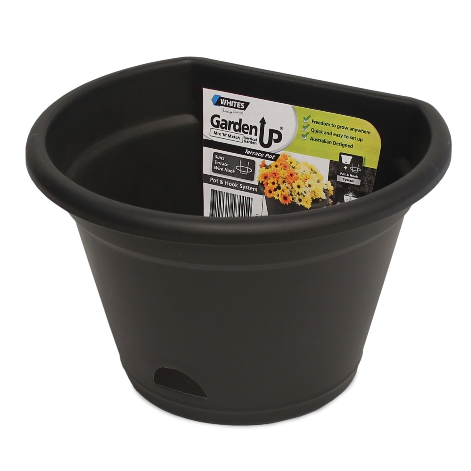 Whites 190mm Garden Up Round Terrace Pot Bunnings New Zealand