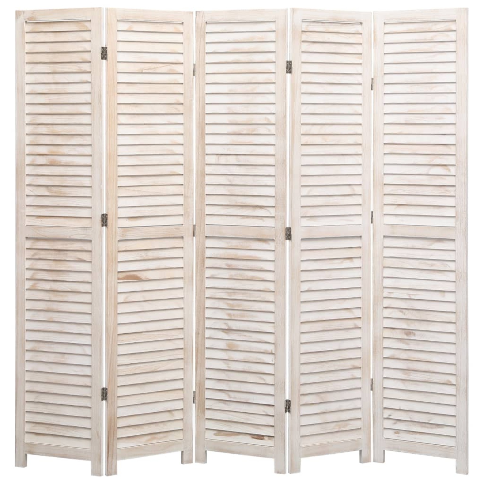vidaXL 175 x 165cm Wood 5Panel Room Divider Bunnings Australia