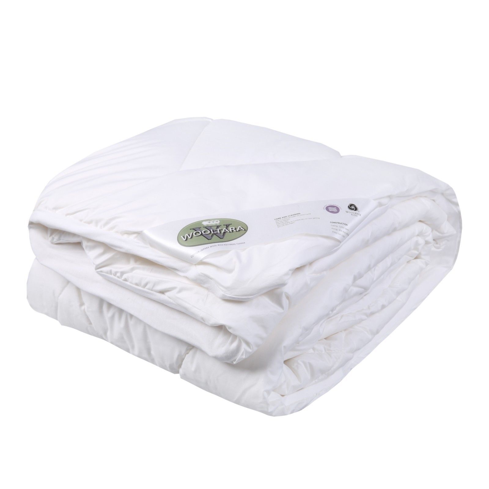 Wooltara Luxury Washable Cotton Japara Wool Rich Mattress Topper Bunnings Australia