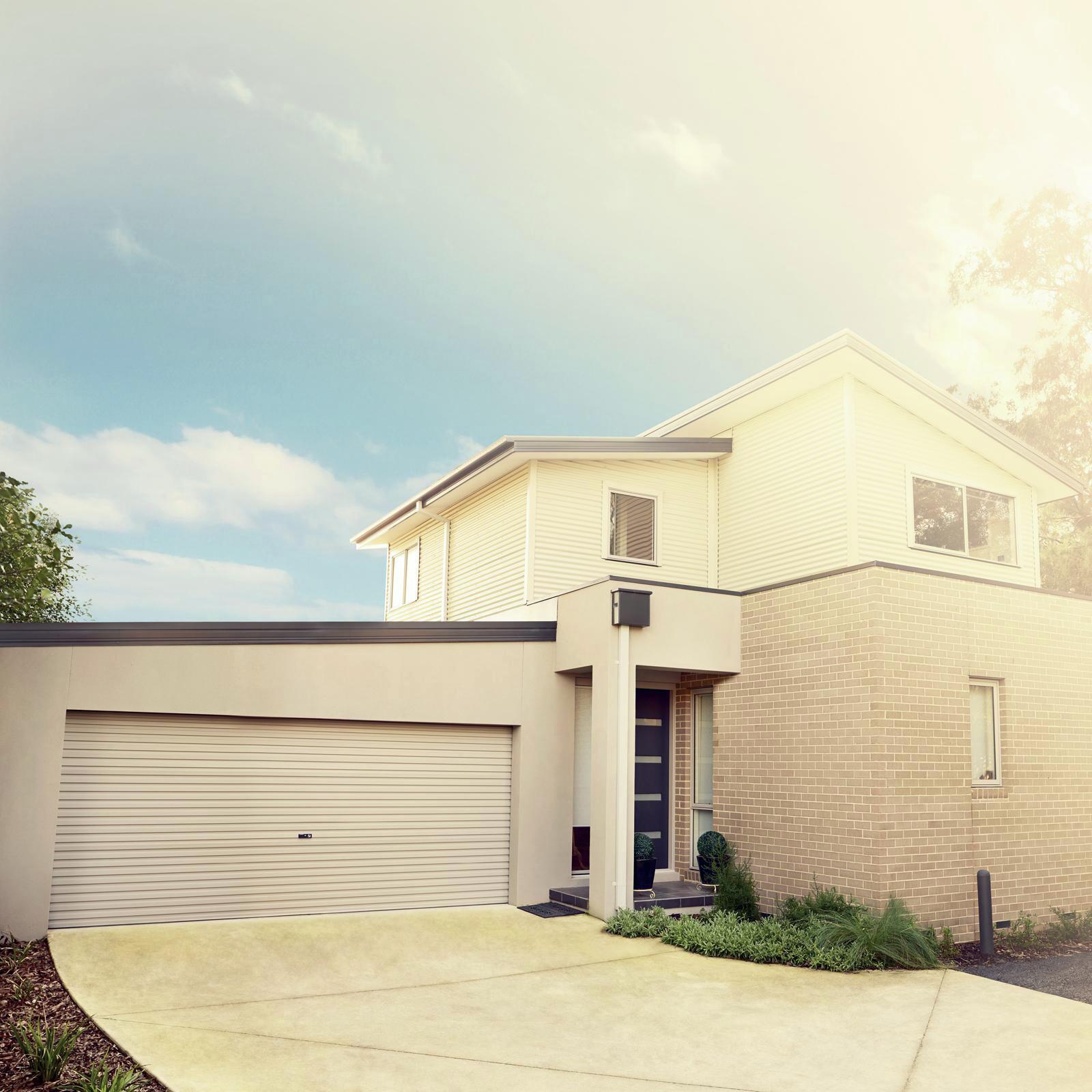 Gliderol Garage Doors 2101 2400 x 2515mm Colorbond Series A Roller Door Bunnings Australia