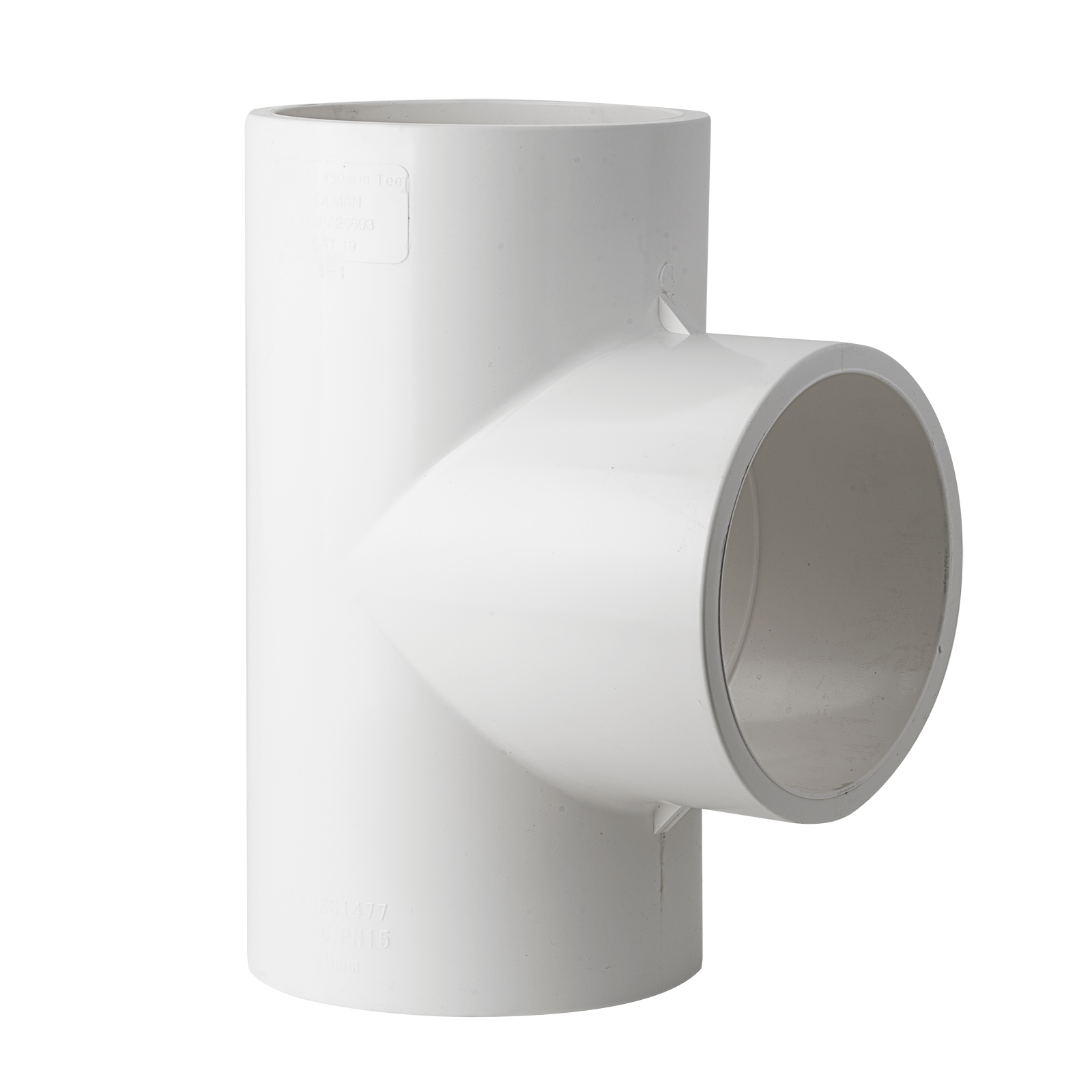 Holman 150mm PVC Pressure Tee Bunnings Australia