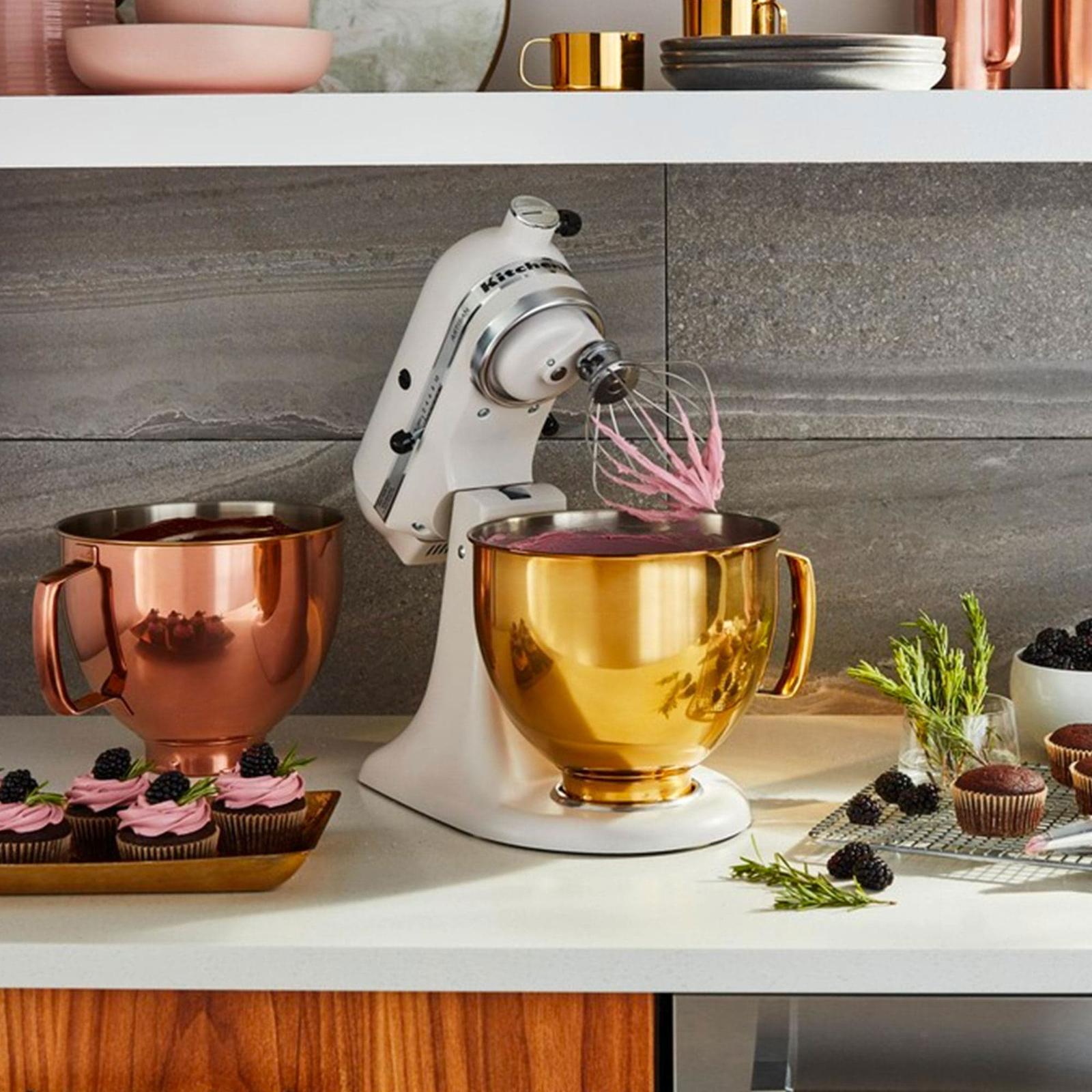 KitchenAid Copper Stainless Steel Bowl for TiltHead Stand Mixer 4.8L