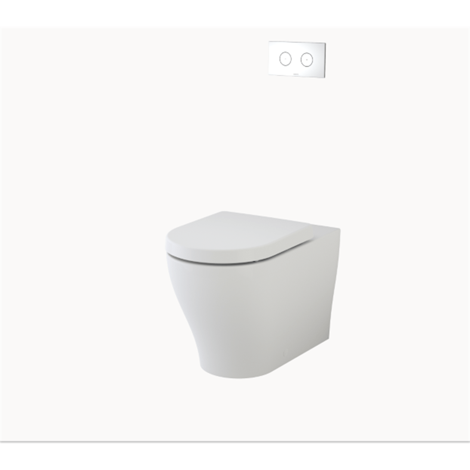Caroma Luna Cleanflush® Invisi Series II® Wall Faced Toilet Suite