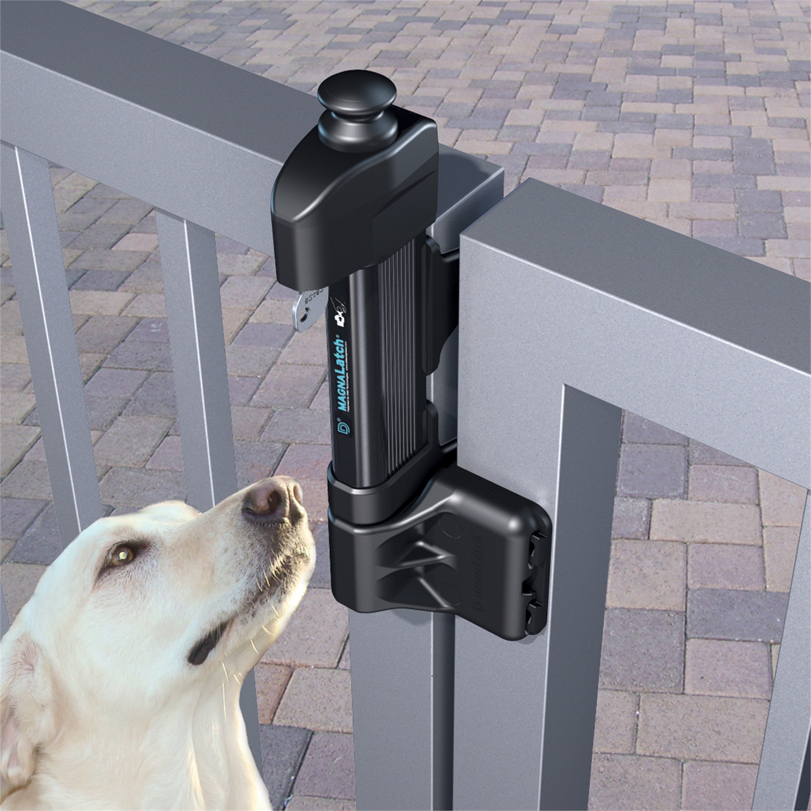 MagnaLatch Vertical Pull Gate Latch Bunnings Australia