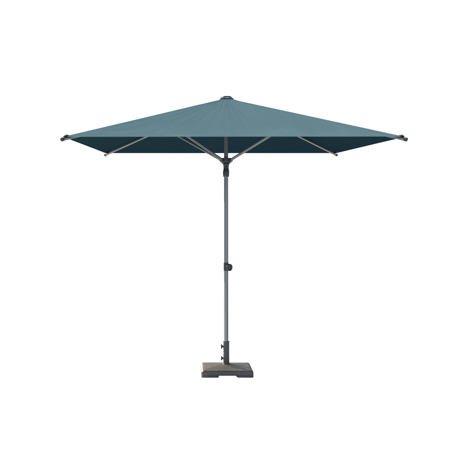 Coolaroo 2.7m Square Mineral Blue Torquay Umbrella Bunnings Australia