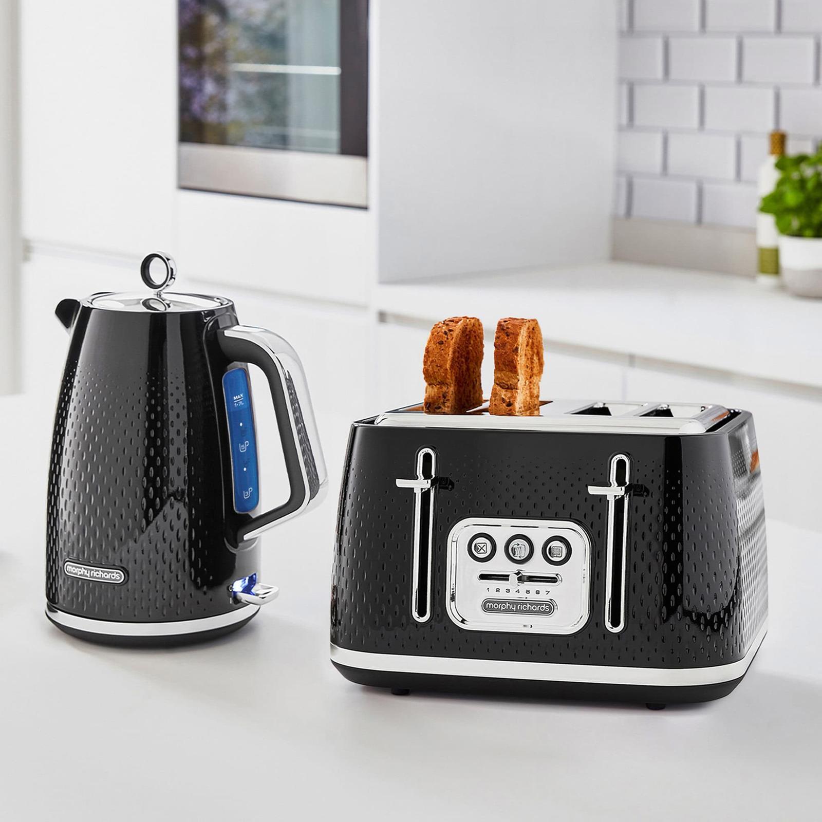 Morphy Richards Verve 4 Slice Toaster Black Bunnings Australia