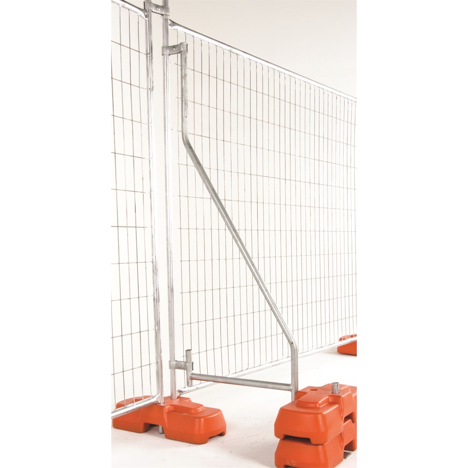 RapidMesh 90 x 200cm Galvanised Steel Temporary Fence Stay Bunnings