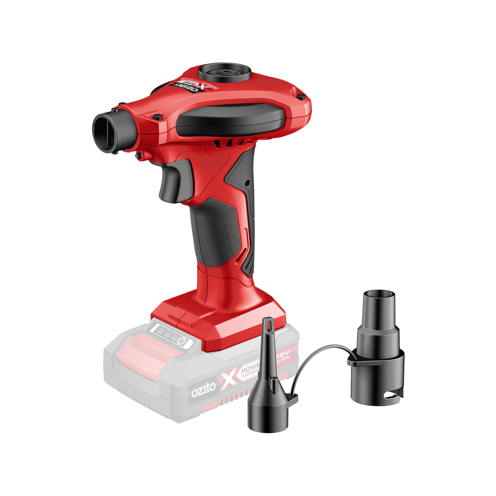 Ozito PXC 18V Cordless High Volume Inflator Skin Only Bunnings