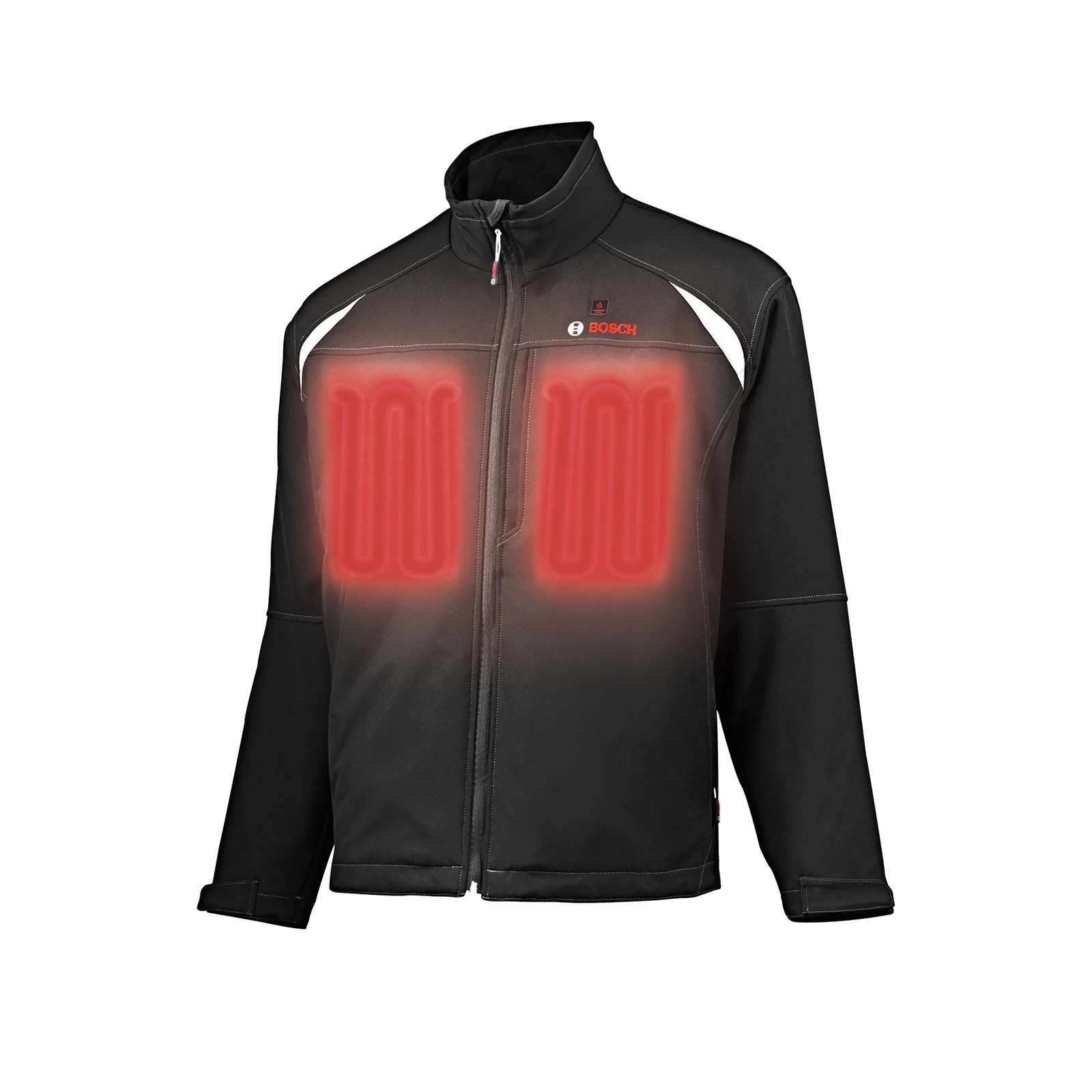 Bosch Blue 12+18V Extra Large Heated Jacket Skin Only Bunnings