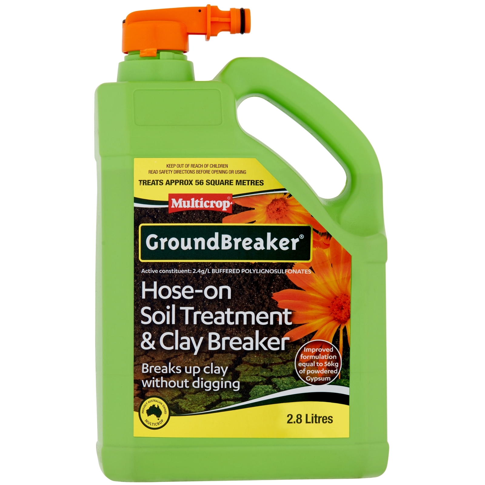 Multicrop 2.8L Groundbreaker HoseOn Soil Treatment And Clay Breaker