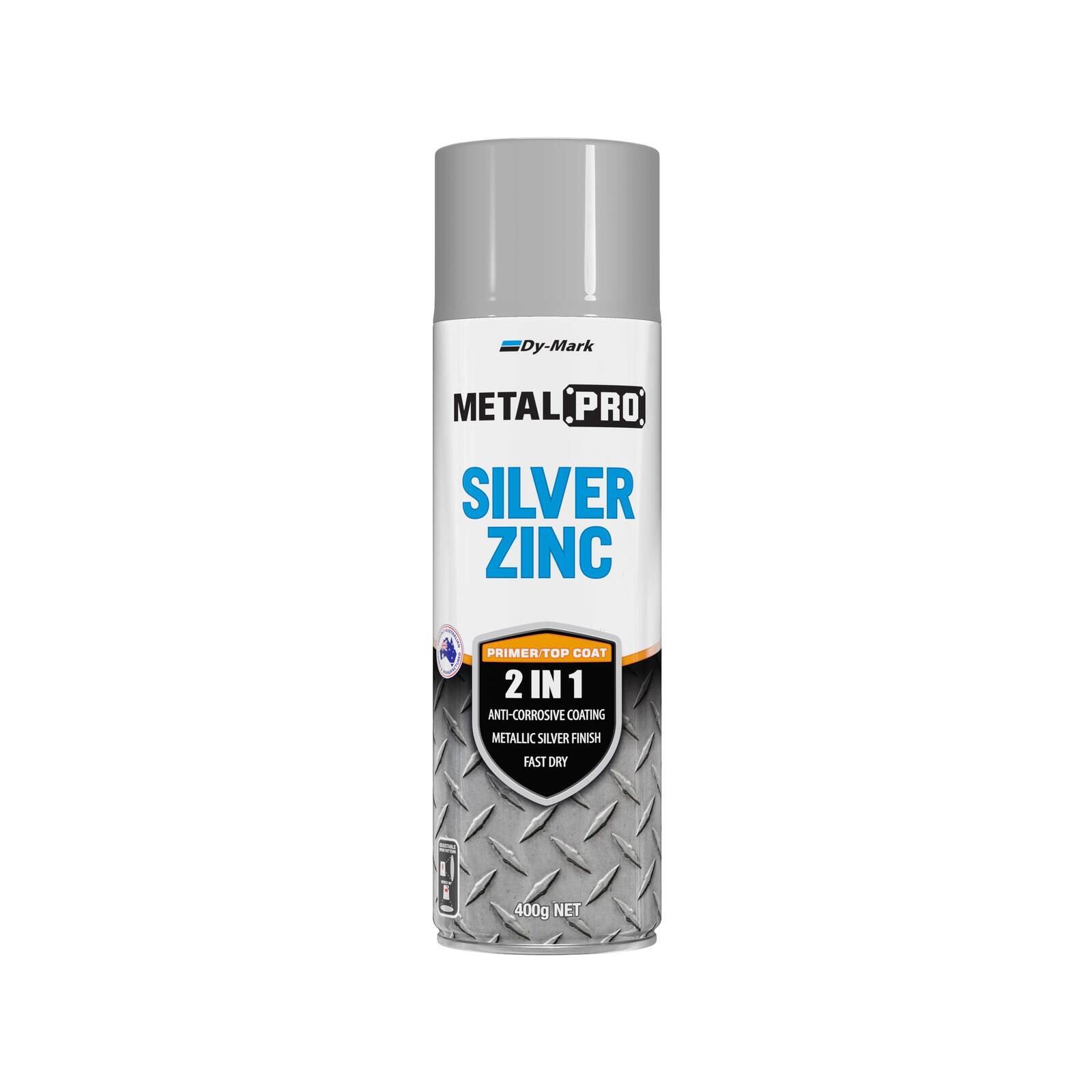 DyMark 400g Silver Zinc MetalPro Primer / Top Coat Bunnings New Zealand