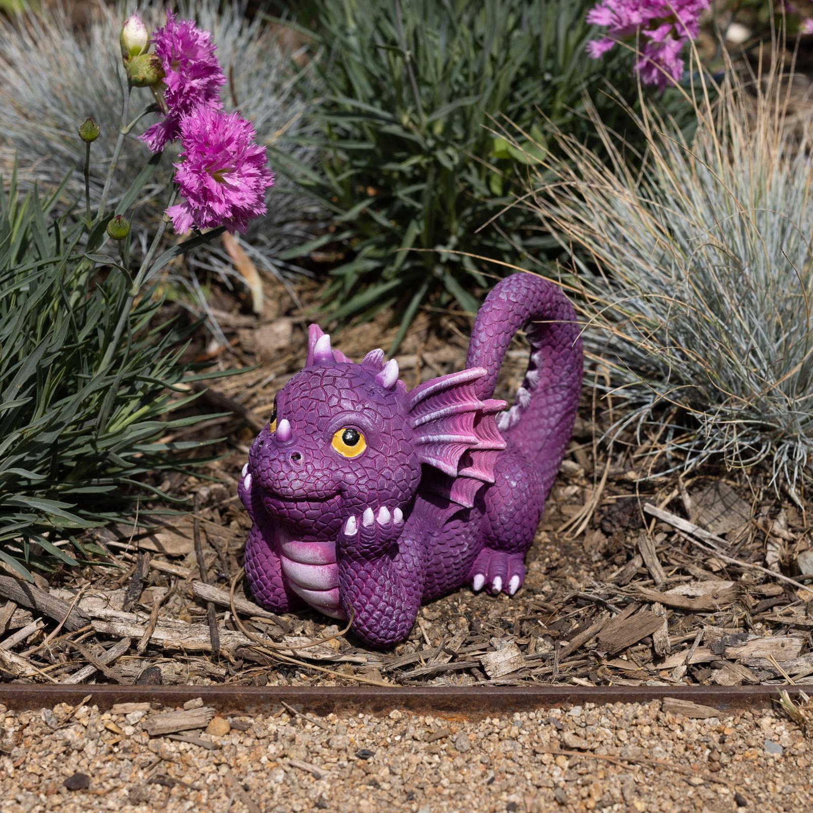 Northcote Pottery 13cm Dragon Dreamy Garden Statue Bunnings Australia