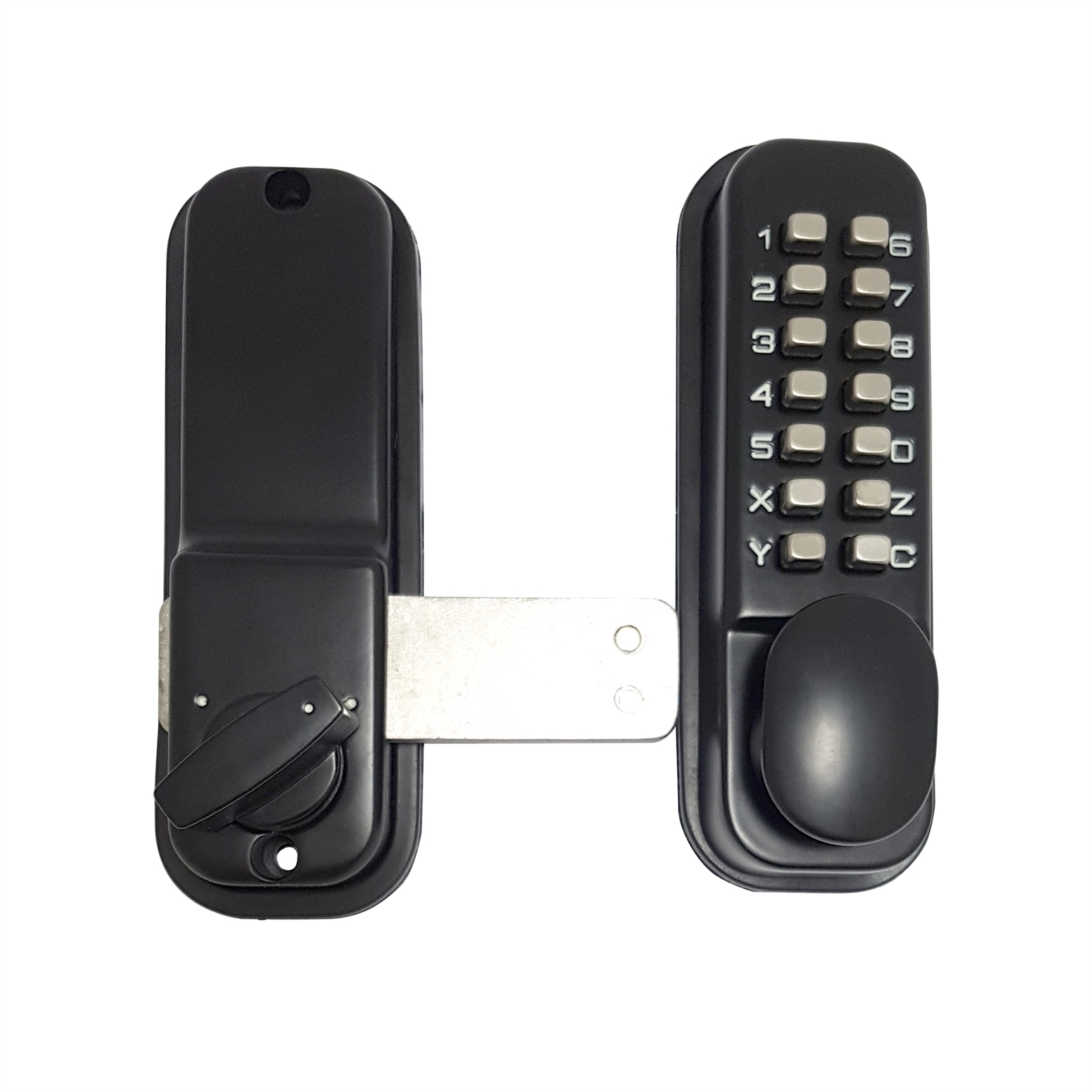 Lane Black Digital Gate Lock Bunnings Australia