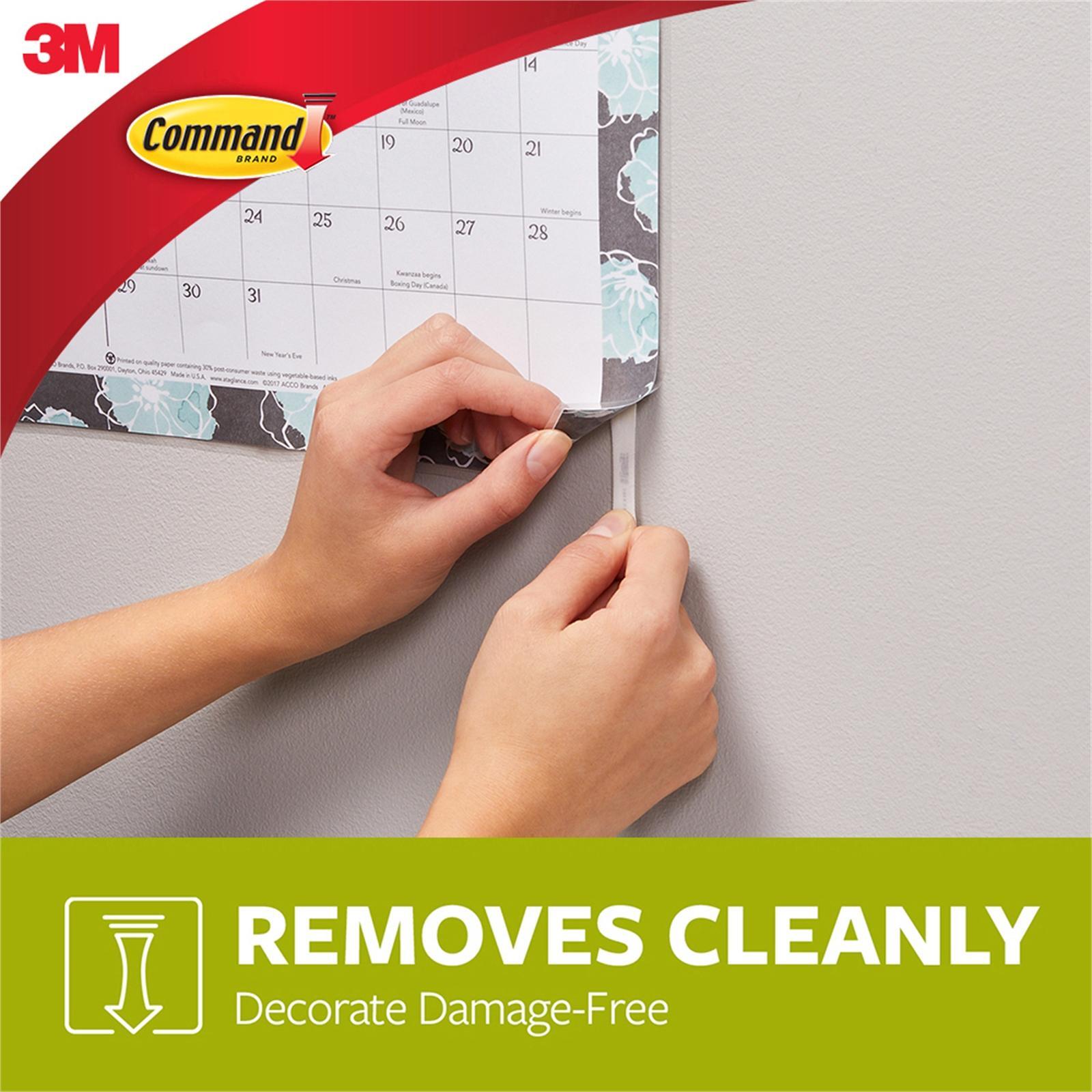 Command White Adhesive Poster Strips 12 Pack Bunnings Australia