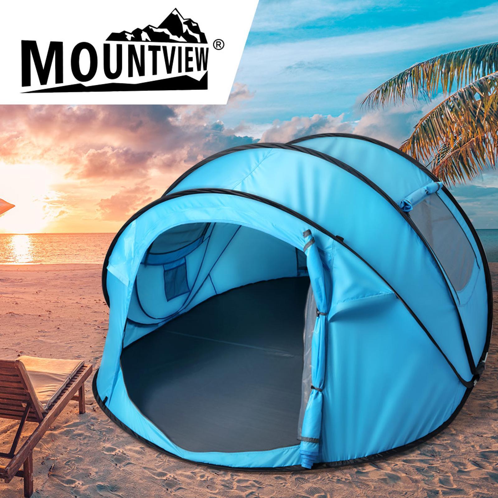 Mountview Pop Up Camping Tent Beach Outdoor Family Tents Portable 4