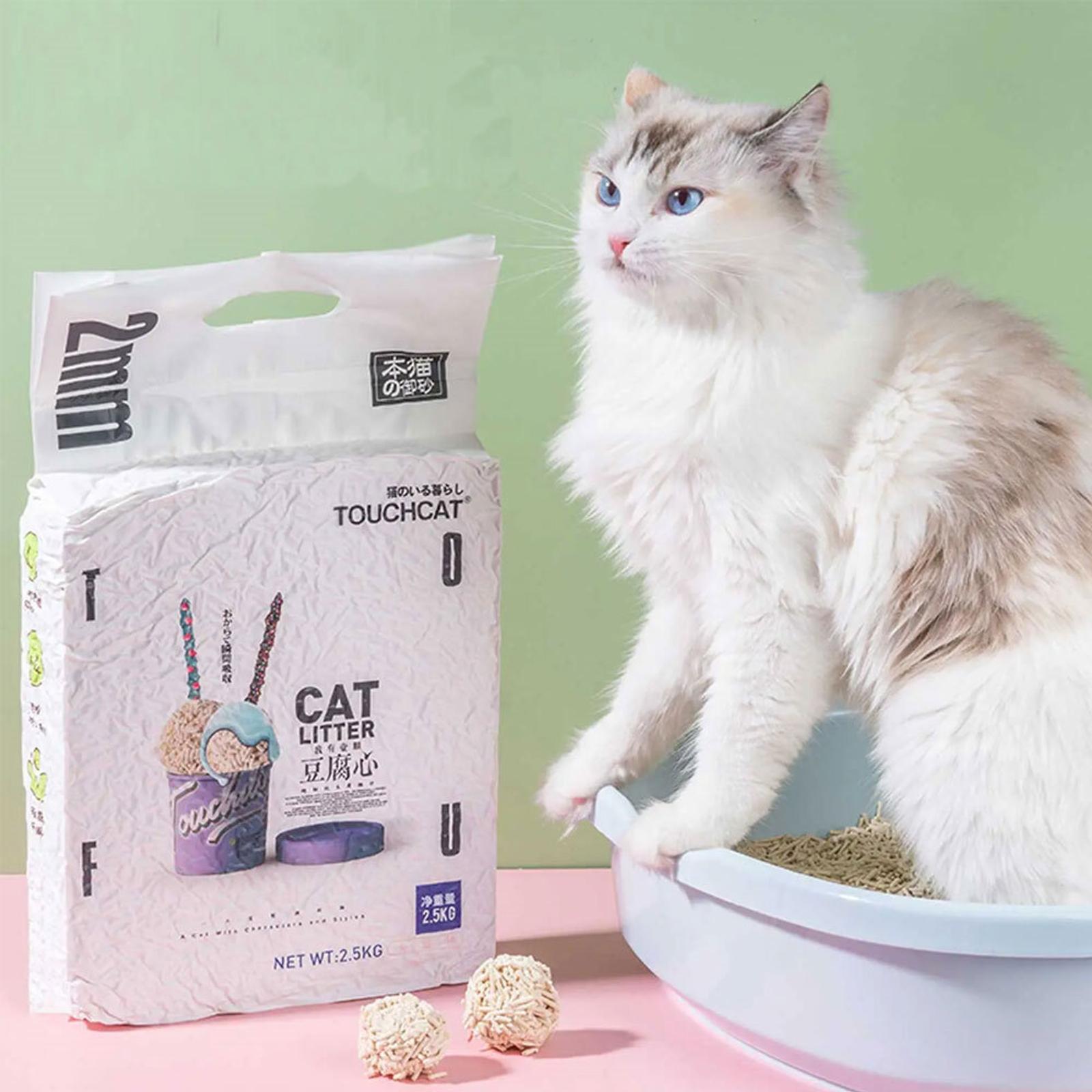 Touchcat Tofu Absorbent and Clumping Cat Litter 2.5kg Bunnings Australia