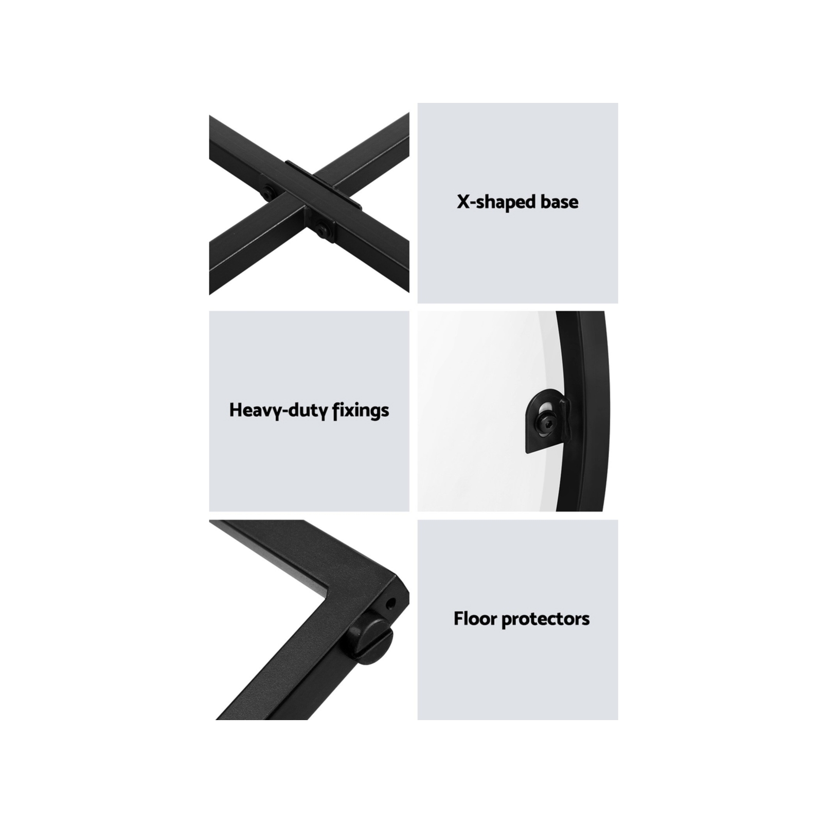 Artiss Coffee Table Round Marble Effect 70X70Cm Bunnings Australia