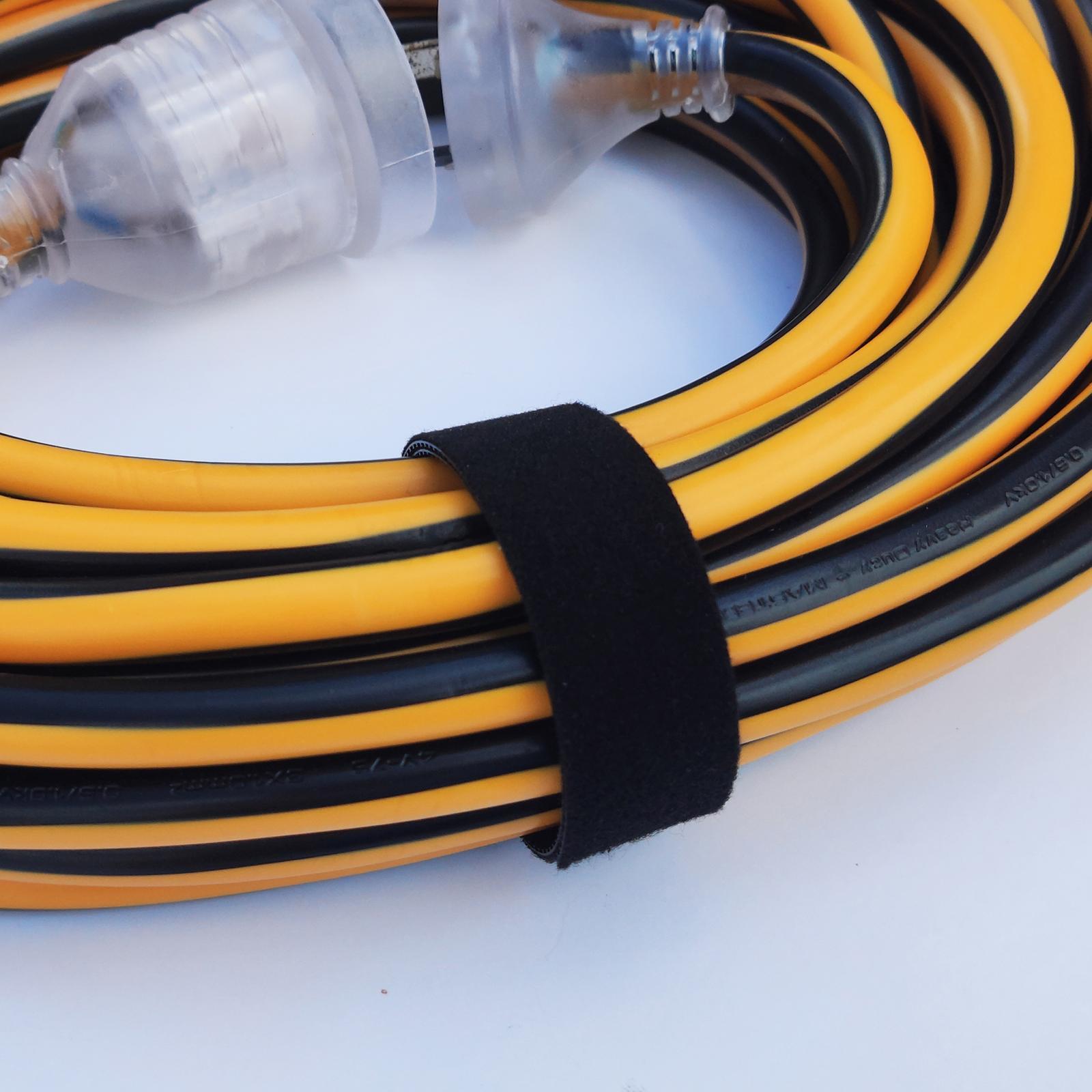 CordTech 200mm Reusable Cable Tie 20 Pack Bunnings Australia