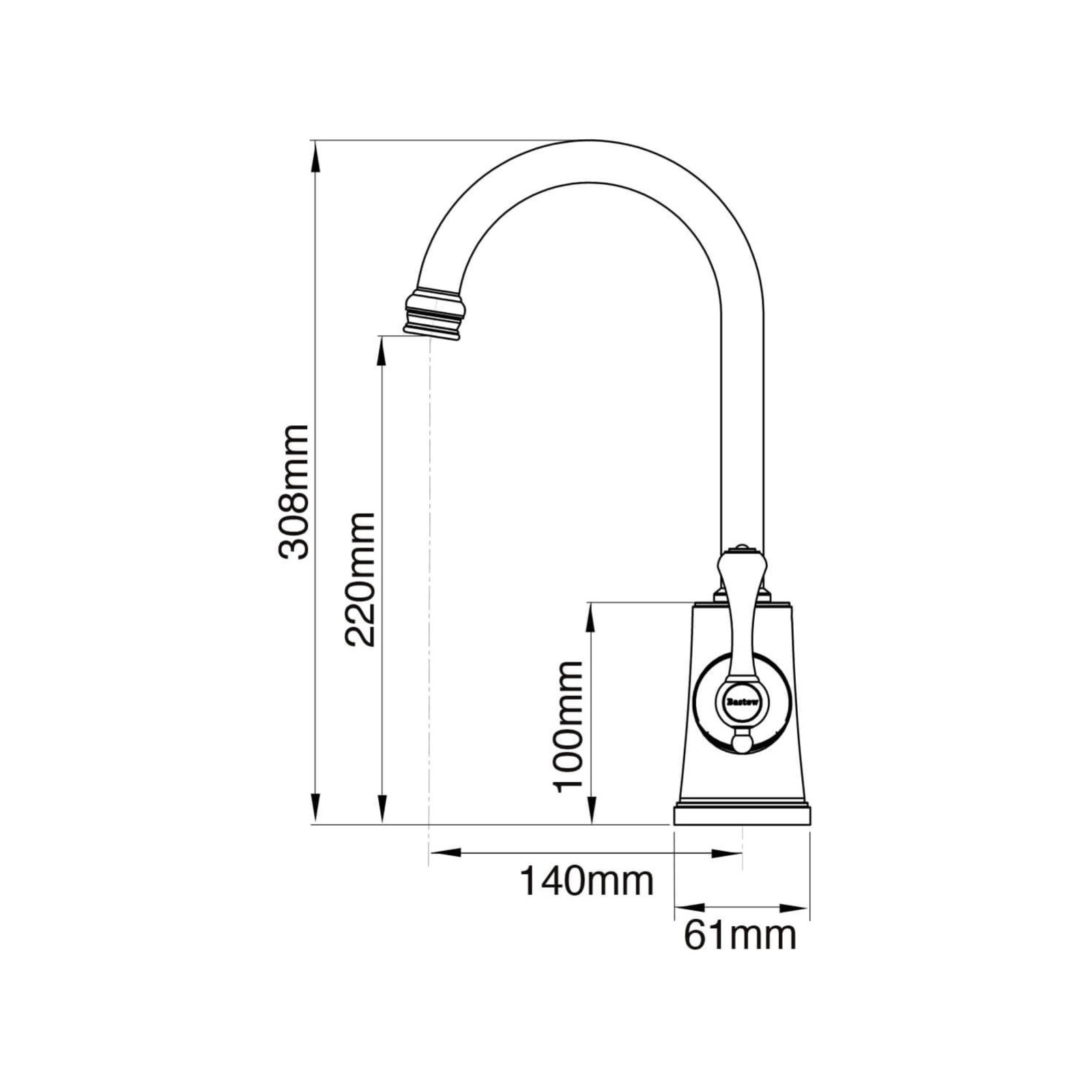 Bastow Small Sink Mixer Bunnings Australia