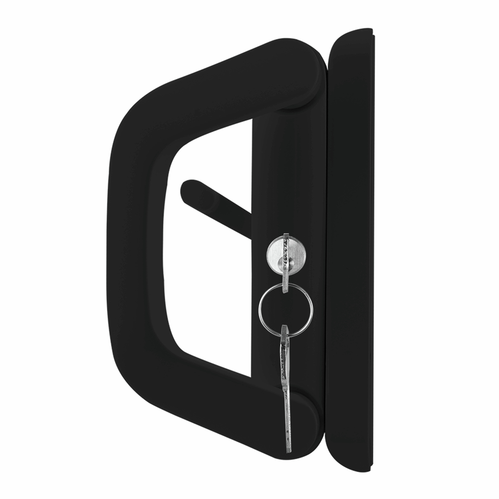 Ikonic Black Double Cylinder Keyed Sliding Door Lock Bunnings New Zealand