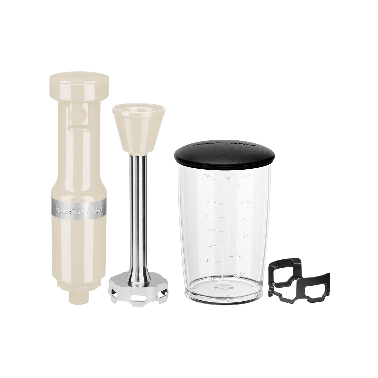 KitchenAid KHBV53 Corded Hand Blender Almond Cream Bunnings Australia
