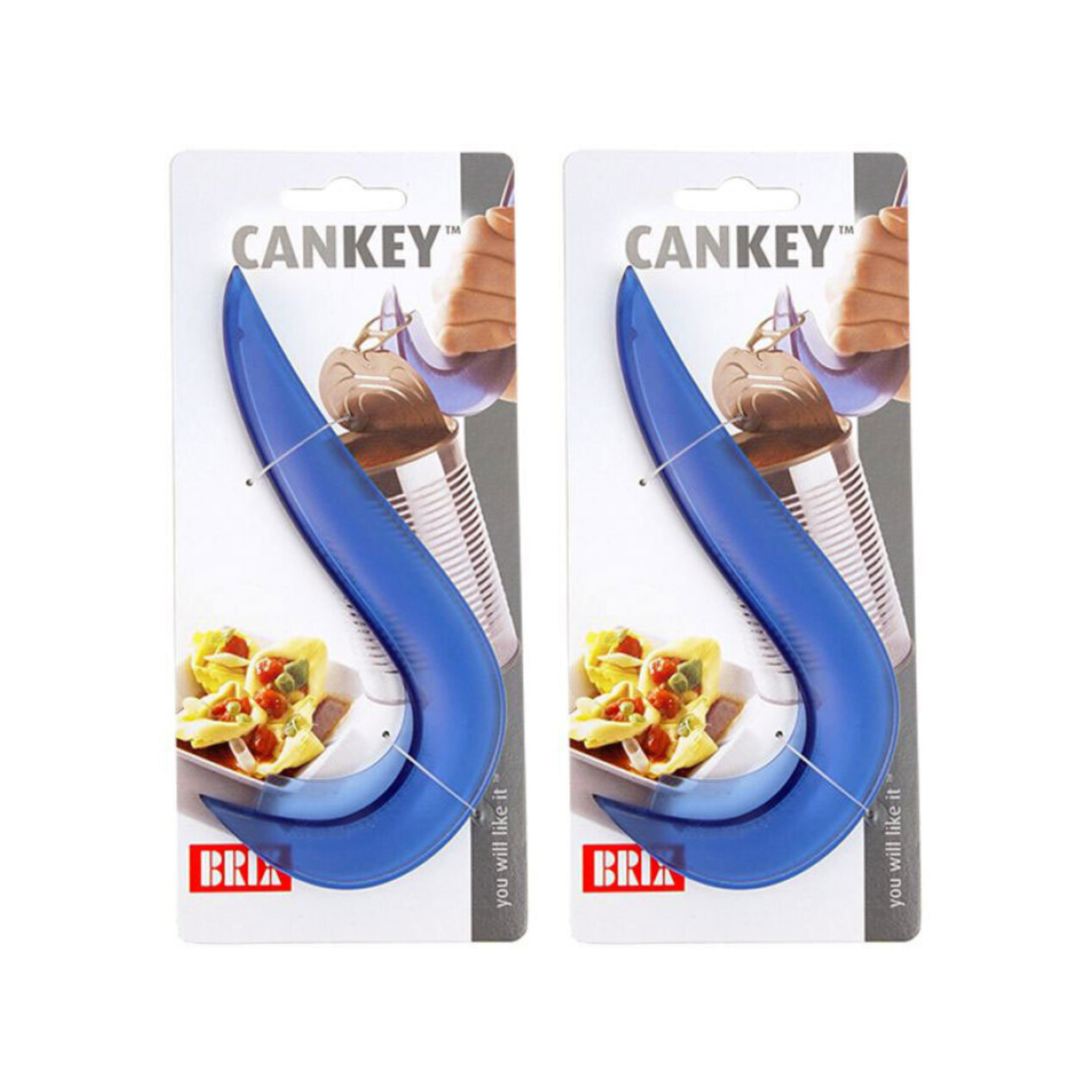 2PK Brix Cankey Ring Pull Can Opener Frost Blue Bunnings Australia