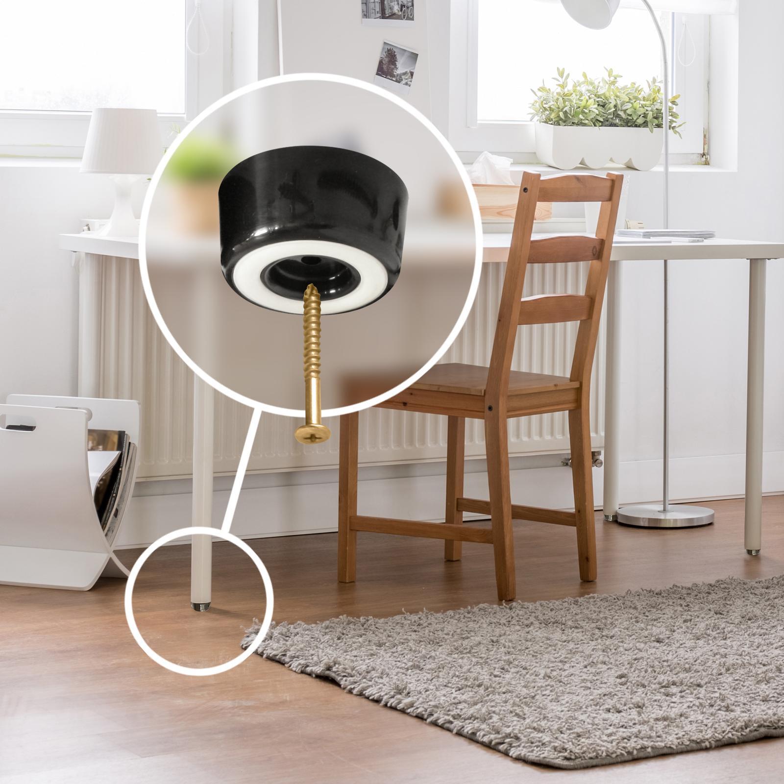 Slipstick 25mm (1”) Tall Furniture Heavy Duty Riser Set of 4