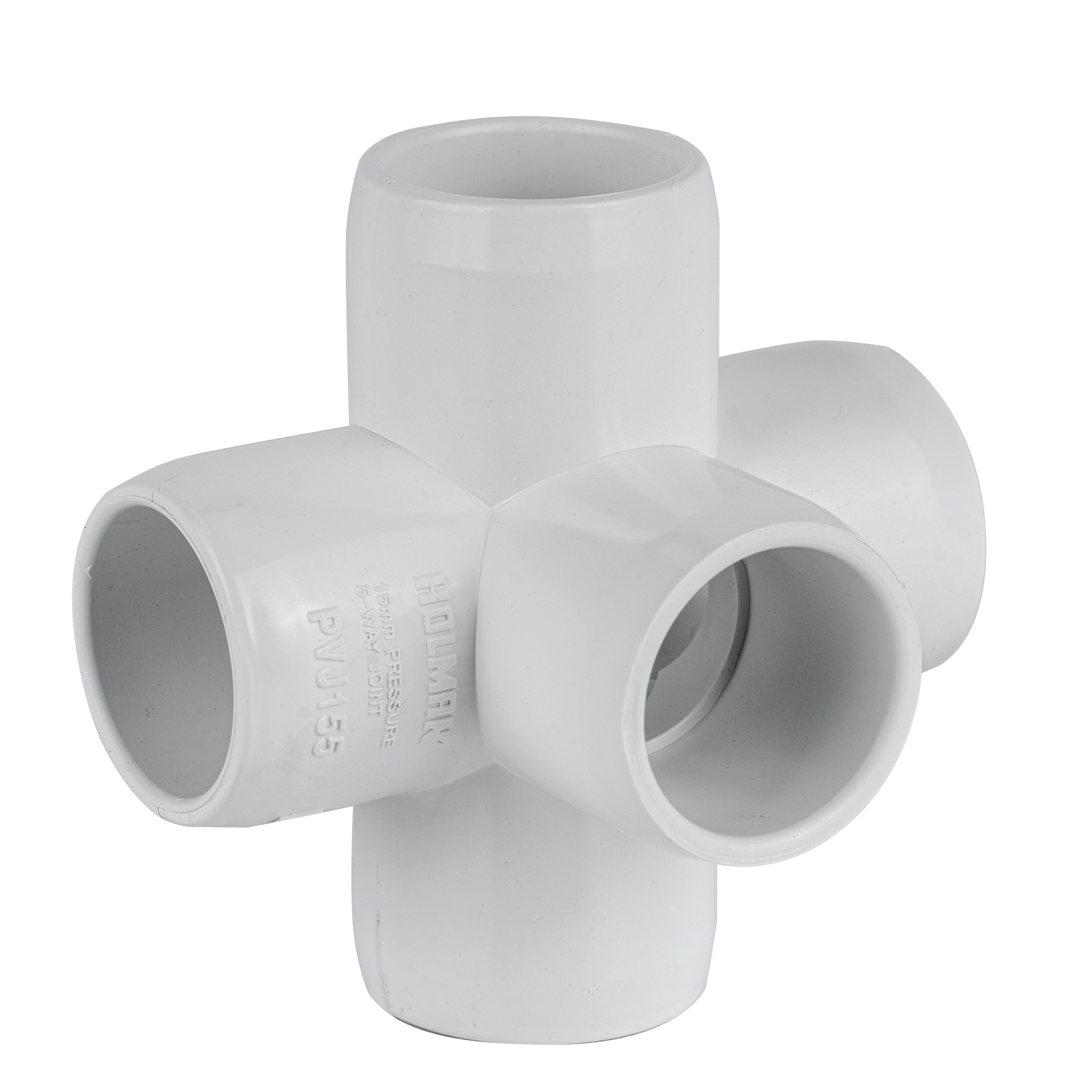 Holman 15mm EzyFit 5 Way PVC Joint Bunnings Australia