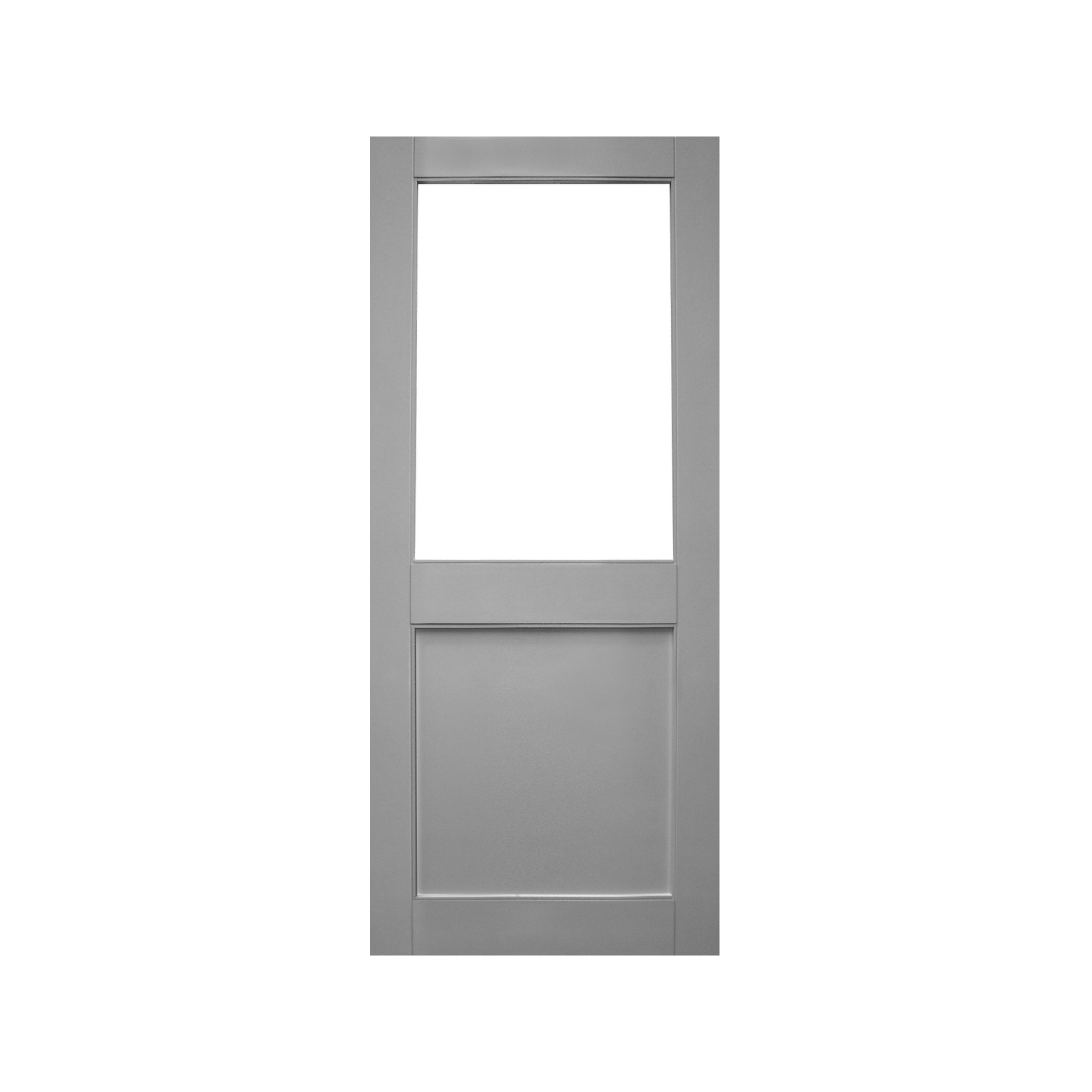 Thermtek 2040 x 820 x 41mm Clear Glass Parkwood Aluminium Entrance Door