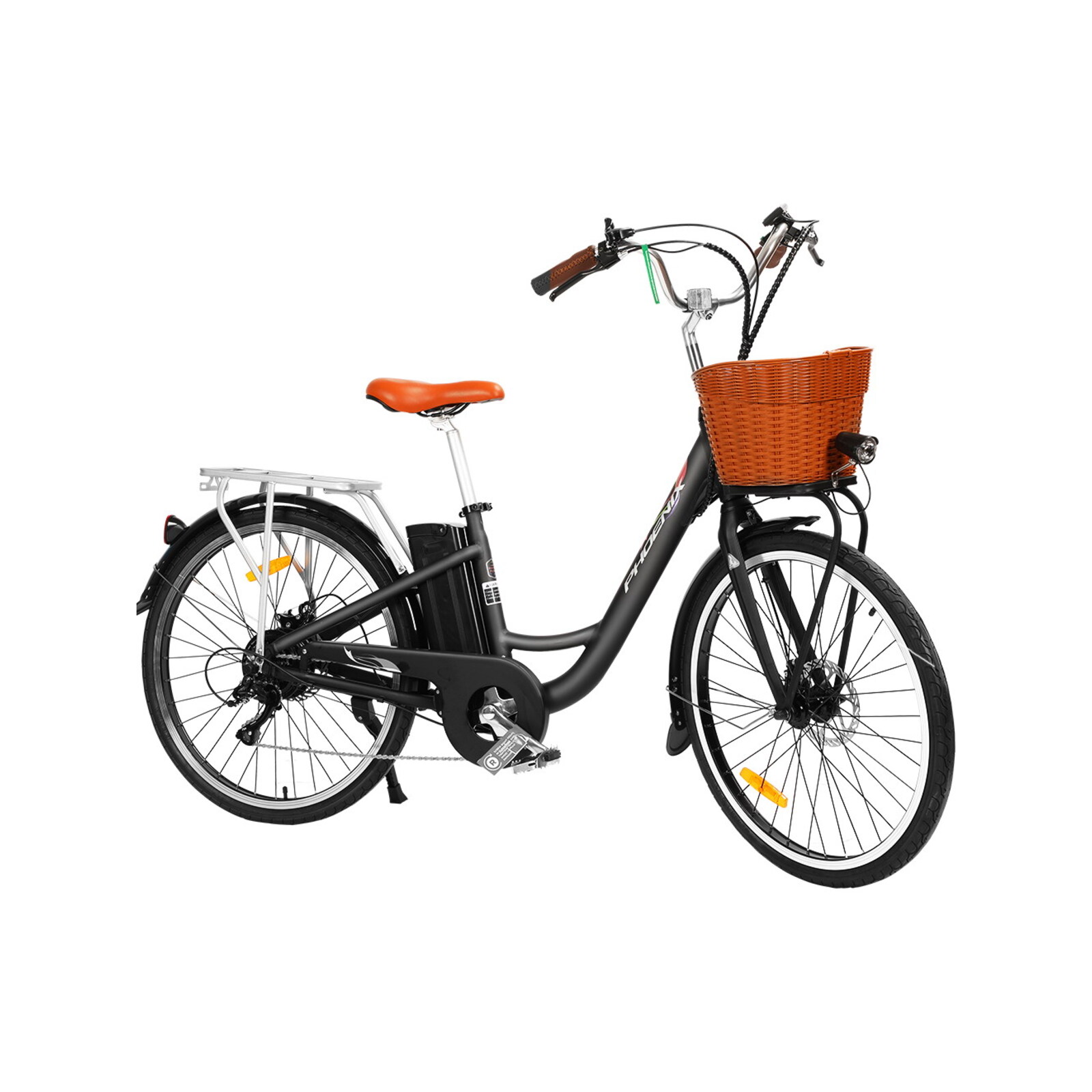 Phoenix 26 inch Electric Bike City Bikes eBike Urban Bicycle Bunnings