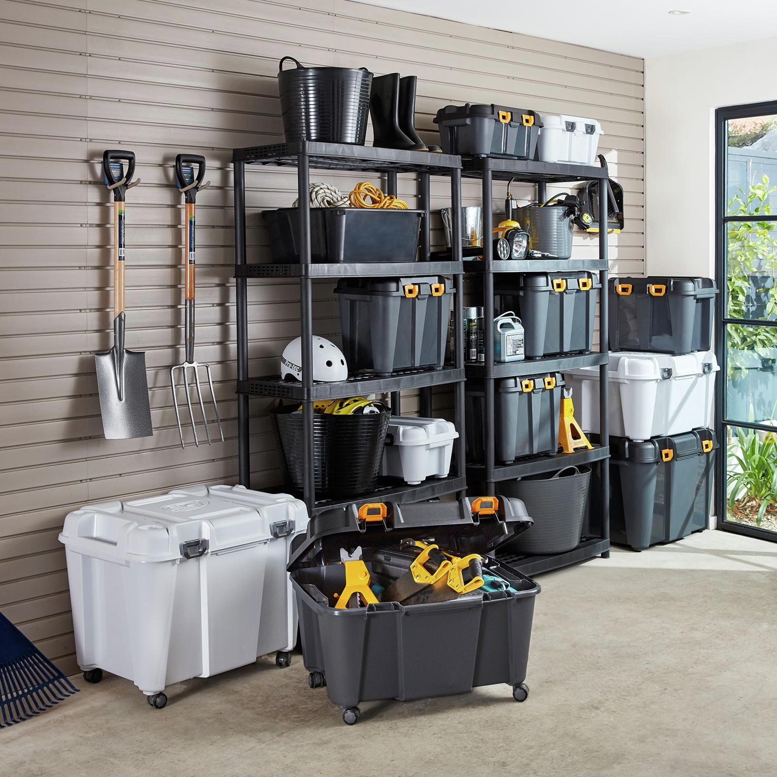 Ezy Storage Bunker Heavy Duty Storage Tub 160L Bunnings Australia