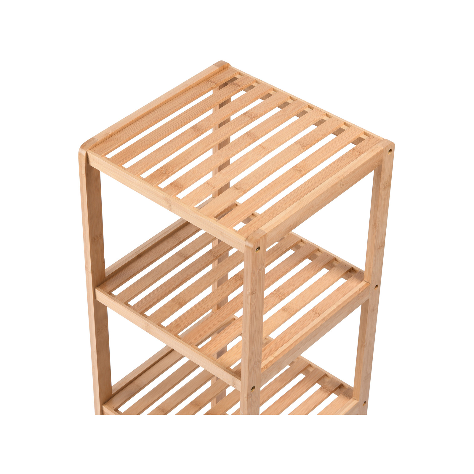 Sherwood Vivonne Bamboo Shelf, Natural Bamboo Colour (3Tier, 4Tier